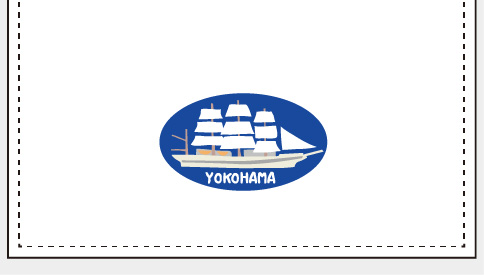 横サイズ12cm × 縦7cm以内の刺繍サンプル